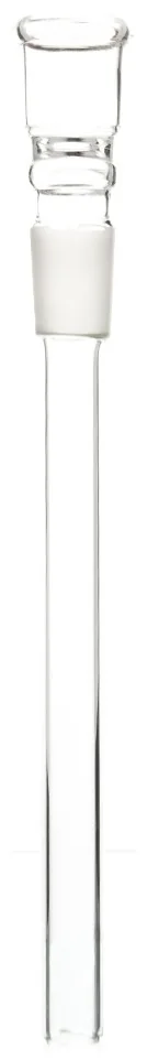Glass Chillum, 17 cm in Clear