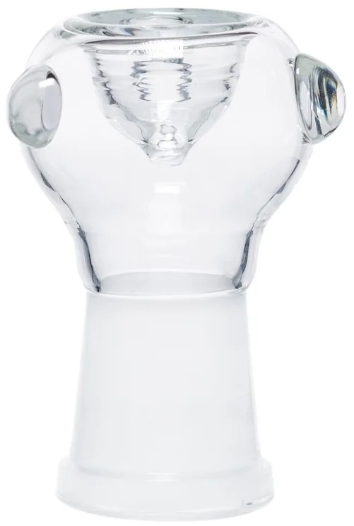 Three-Point Herb Bowl, 18.8 mm in Clear