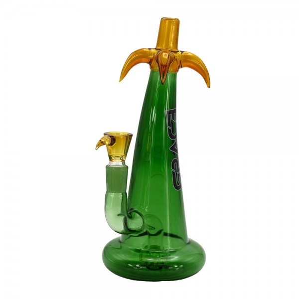 Grace Glass | Green Palm Tree - H:27cm - ?:50mm - SG:18.8mm